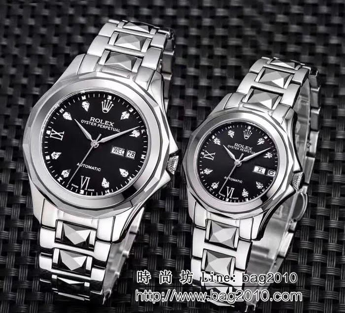 勞力士ROLEX 經典對表系列 最新款情侶鎢鋼勞力士 WSS0301